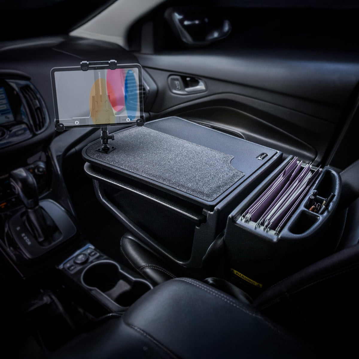 Arkon GripMaster Car Desk LockVise afwerking of opstelling; toestel en kantoorartikelen niet inbegrepen