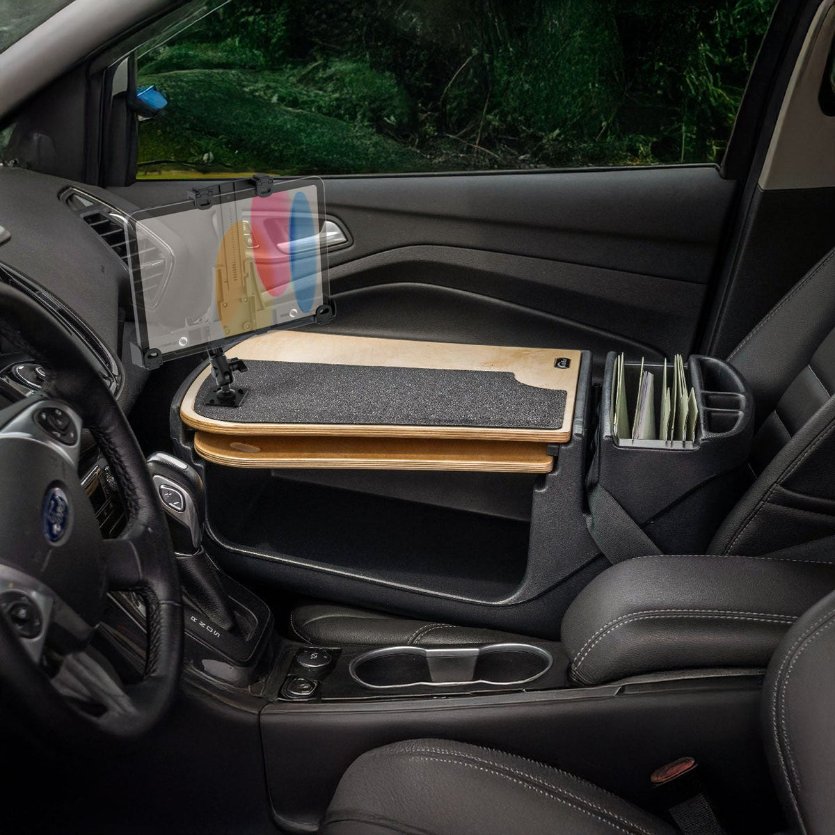 Arkon GripMaster Car Desk LockVise afwerking of opstelling; toestel en kantoorartikelen niet inbegrepen