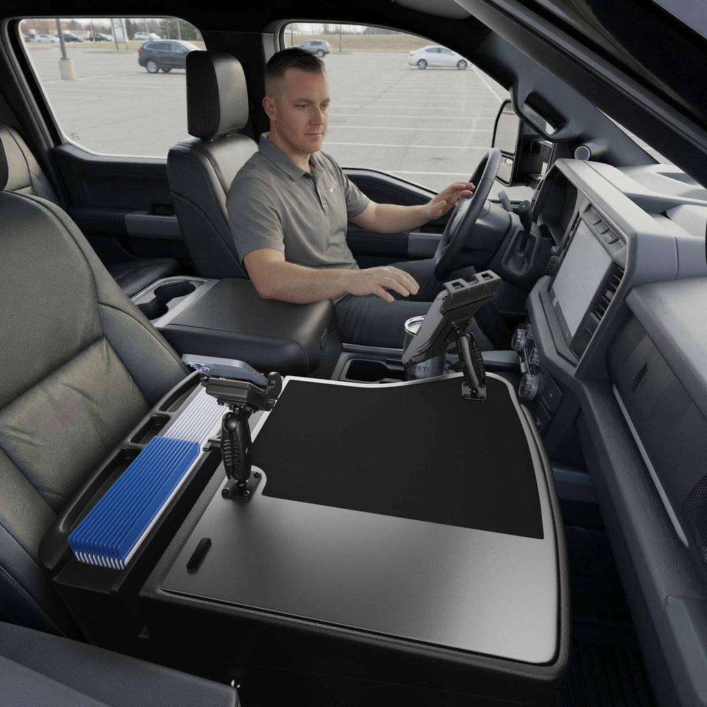 Arkon AUEXGME01T6SM040 AutoExec grijs; apparaten en opbergspullen niet inbegrepen