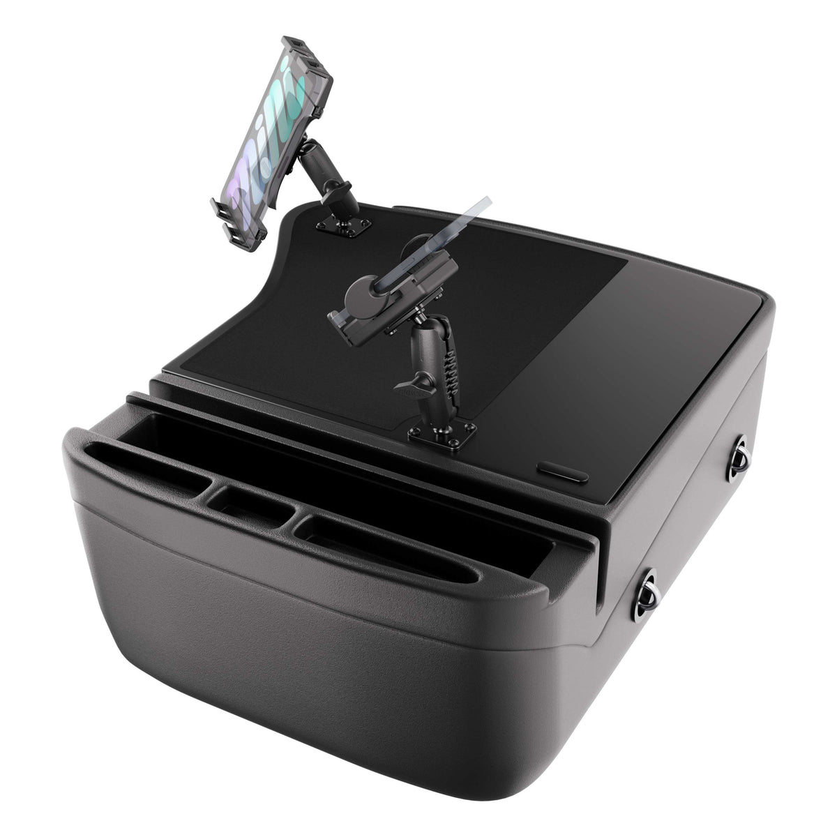 Arkon AUEXGME01T6SM040 AutoExec zwart; apparaten en opbergspullen niet inbegrepen
