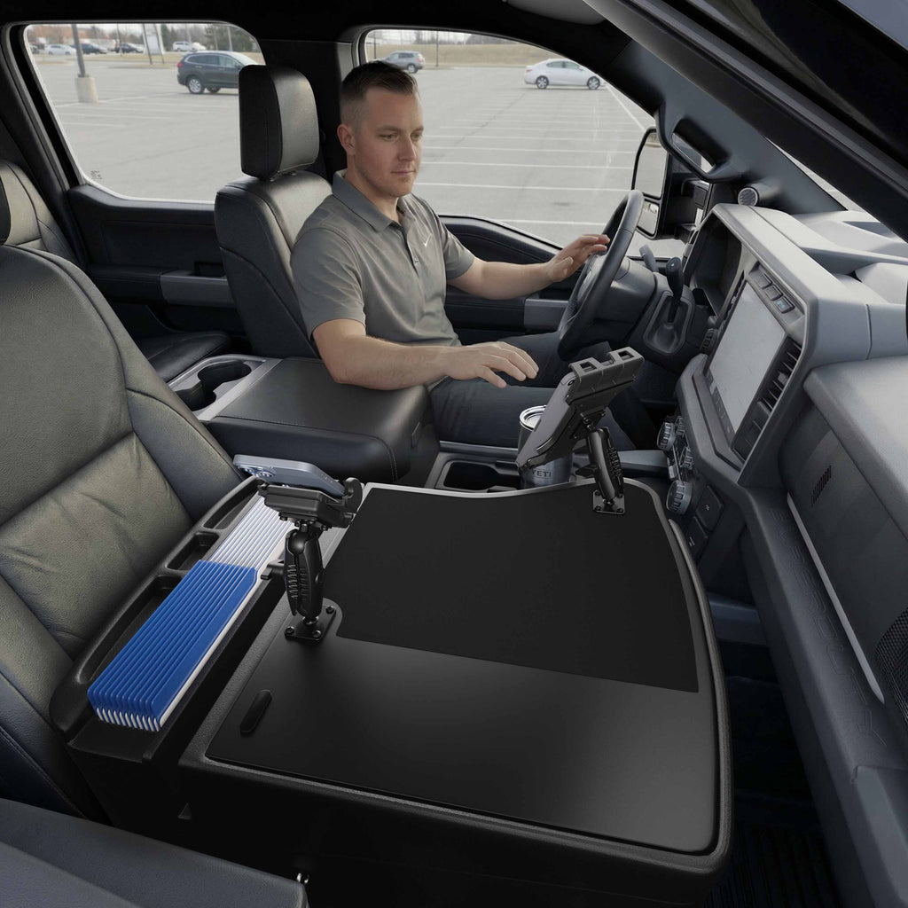 Arkon AUEXGME01T6SM040 AutoExec zwart; apparaten en opbergspullen niet inbegrepen