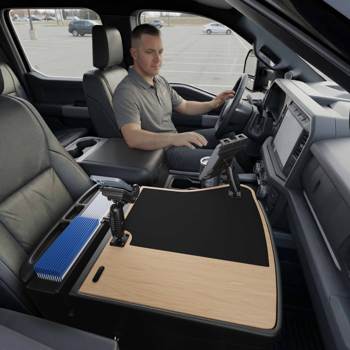 Arkon AUEXGME01T6SM040 AutoExec naturel; apparaten en opbergspullen niet inbegrepen