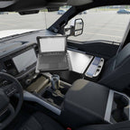 Arkon AUEXRD01 AutoExec grijs; apparaten en opbergspullen niet inbegrepen