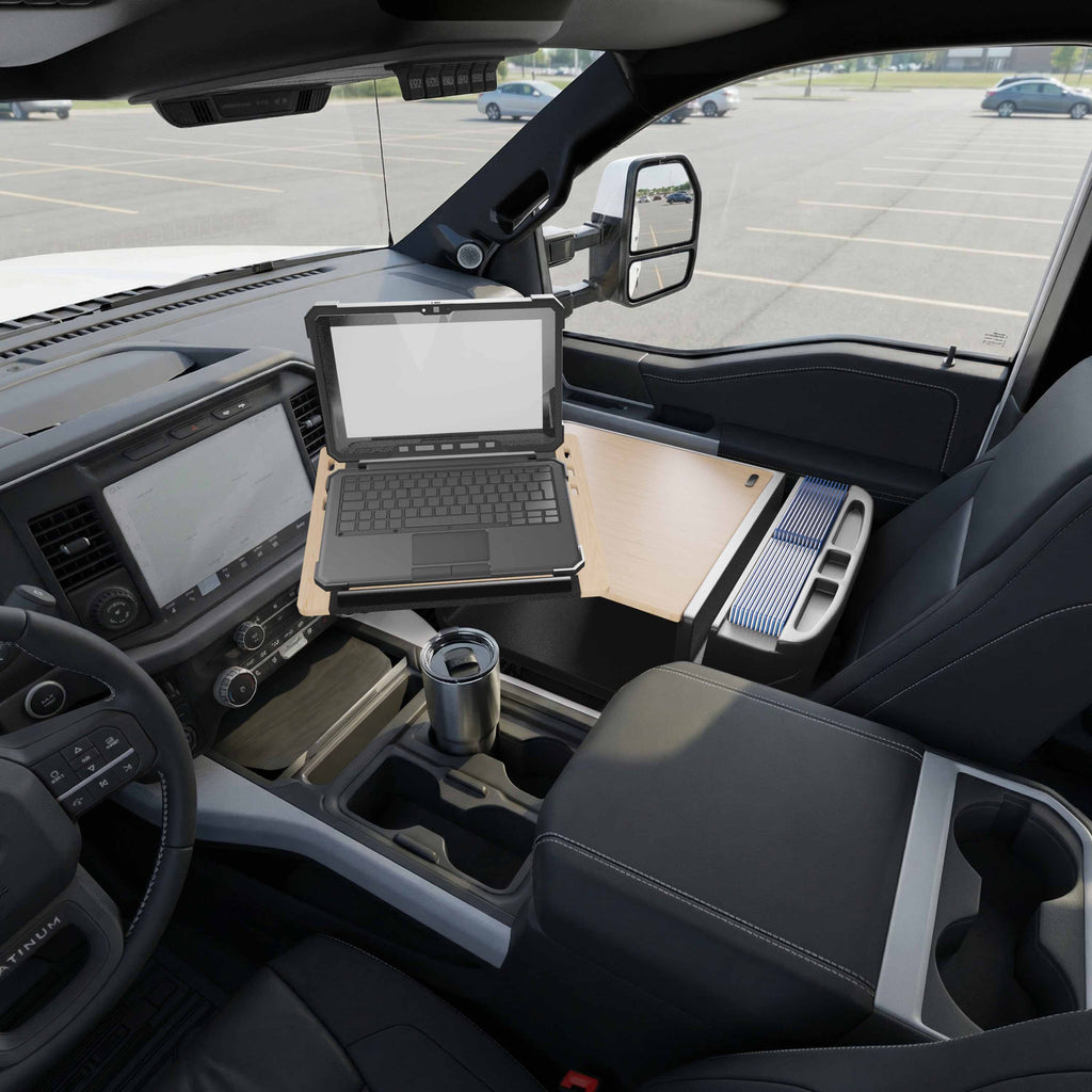 Arkon AUEXRD01 AutoExec naturel; apparaten en opbergspullen niet inbegrepen