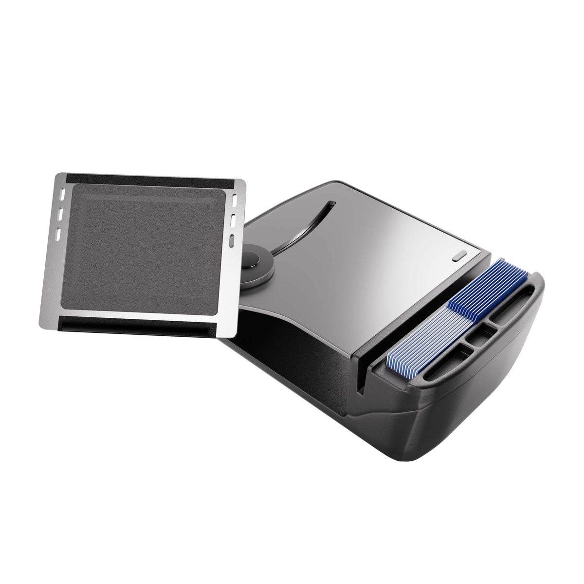 Arkon AUEXRD01 AutoExec grijs; apparaten en opbergspullen niet inbegrepen