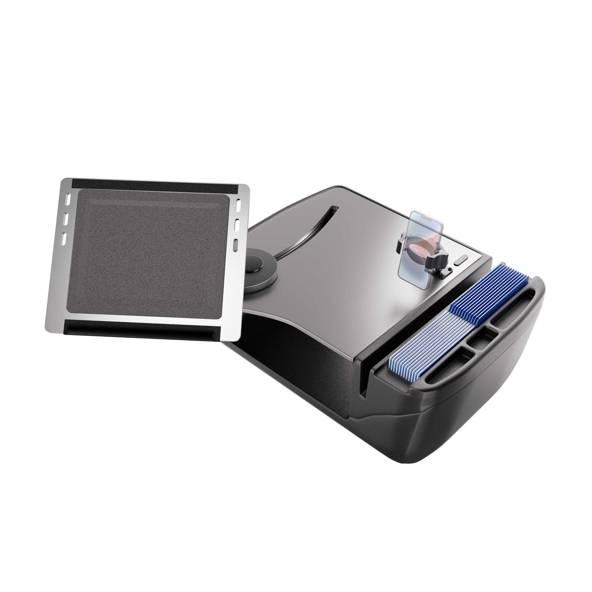 Arkon AUEXRD01RVPT AutoExec grijs; apparaten en opbergspullen niet inbegrepen