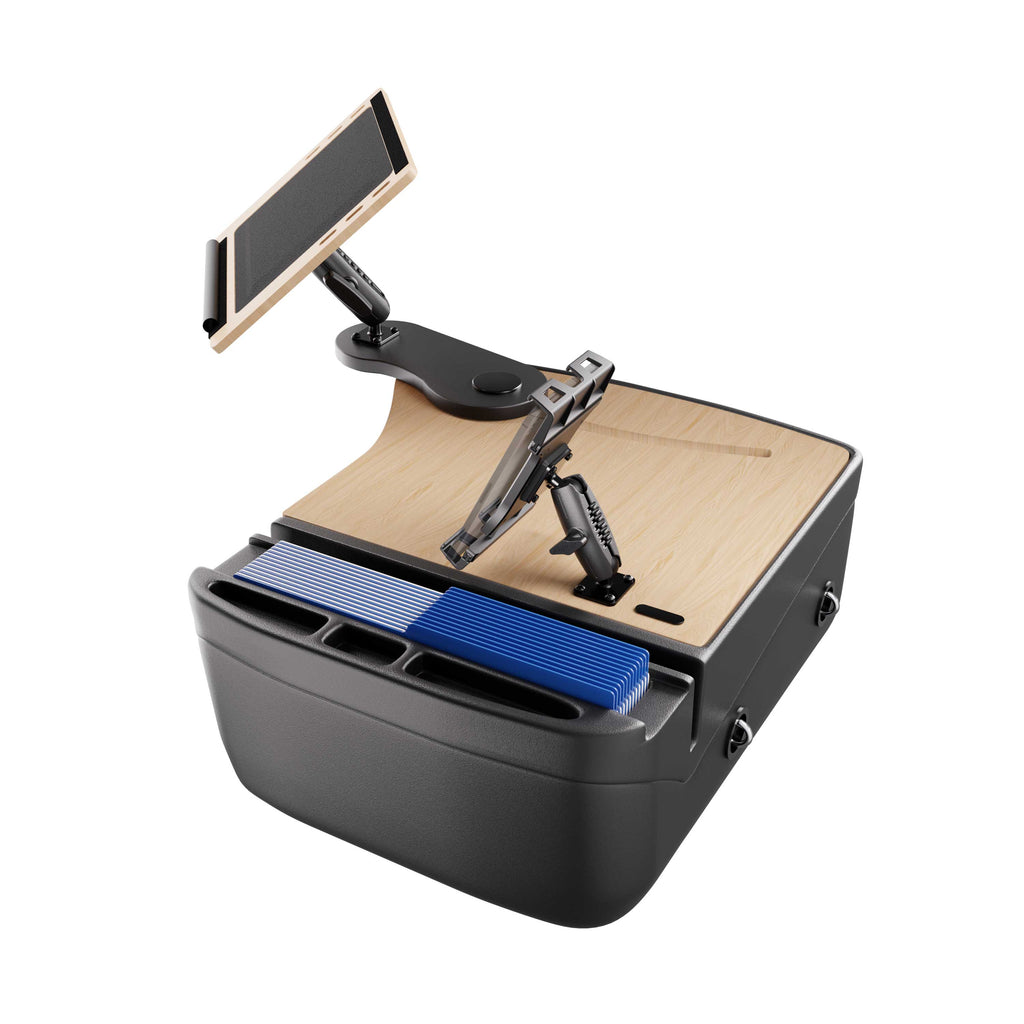 Arkon AUEXRD01T6 AutoExec naturel; apparaten en opbergspullen niet inbegrepen