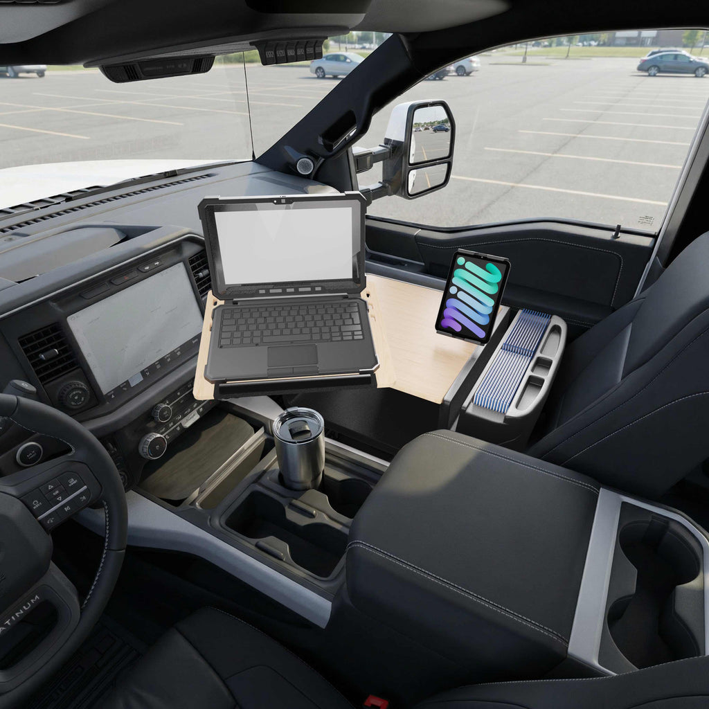 Arkon AUEXRD01T6 AutoExec naturel; apparaten en opbergspullen niet inbegrepen