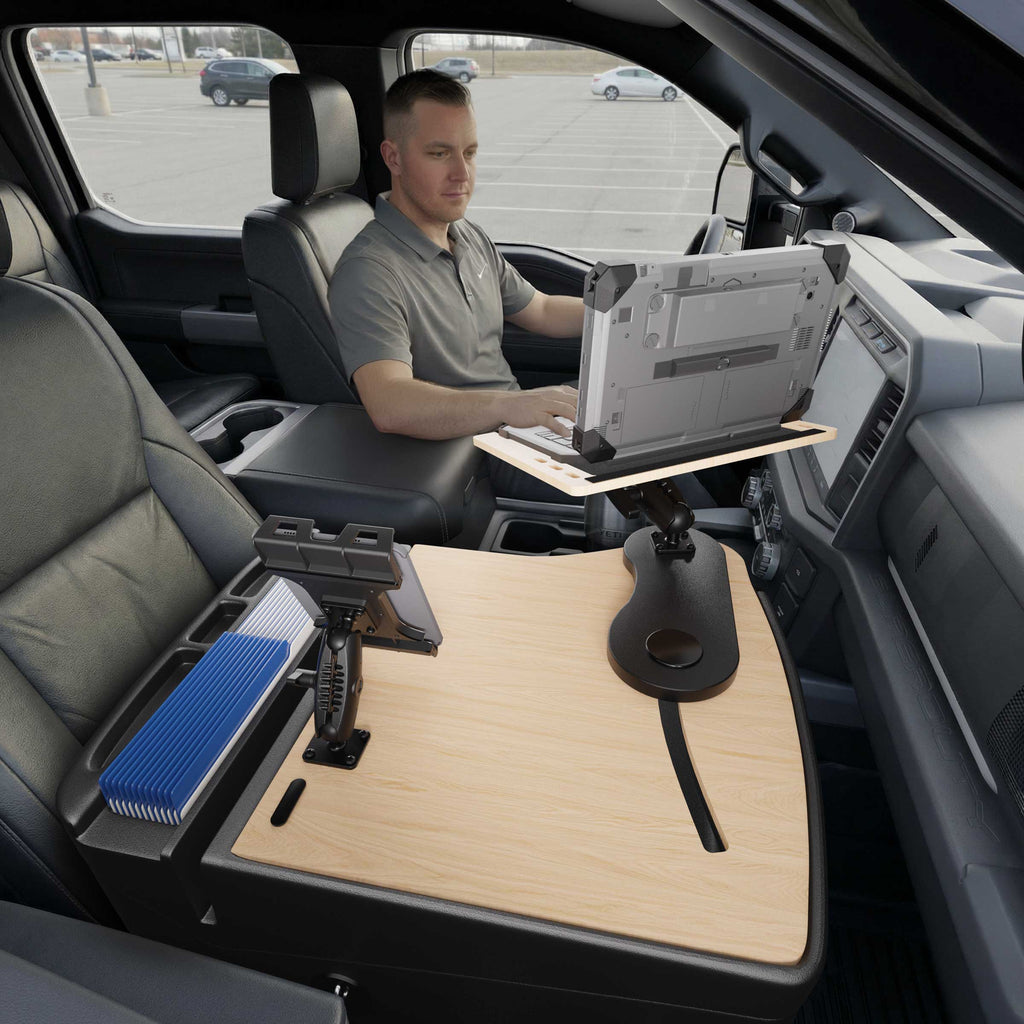 Arkon AUEXRD01T6 AutoExec naturel; apparaten en opbergspullen niet inbegrepen