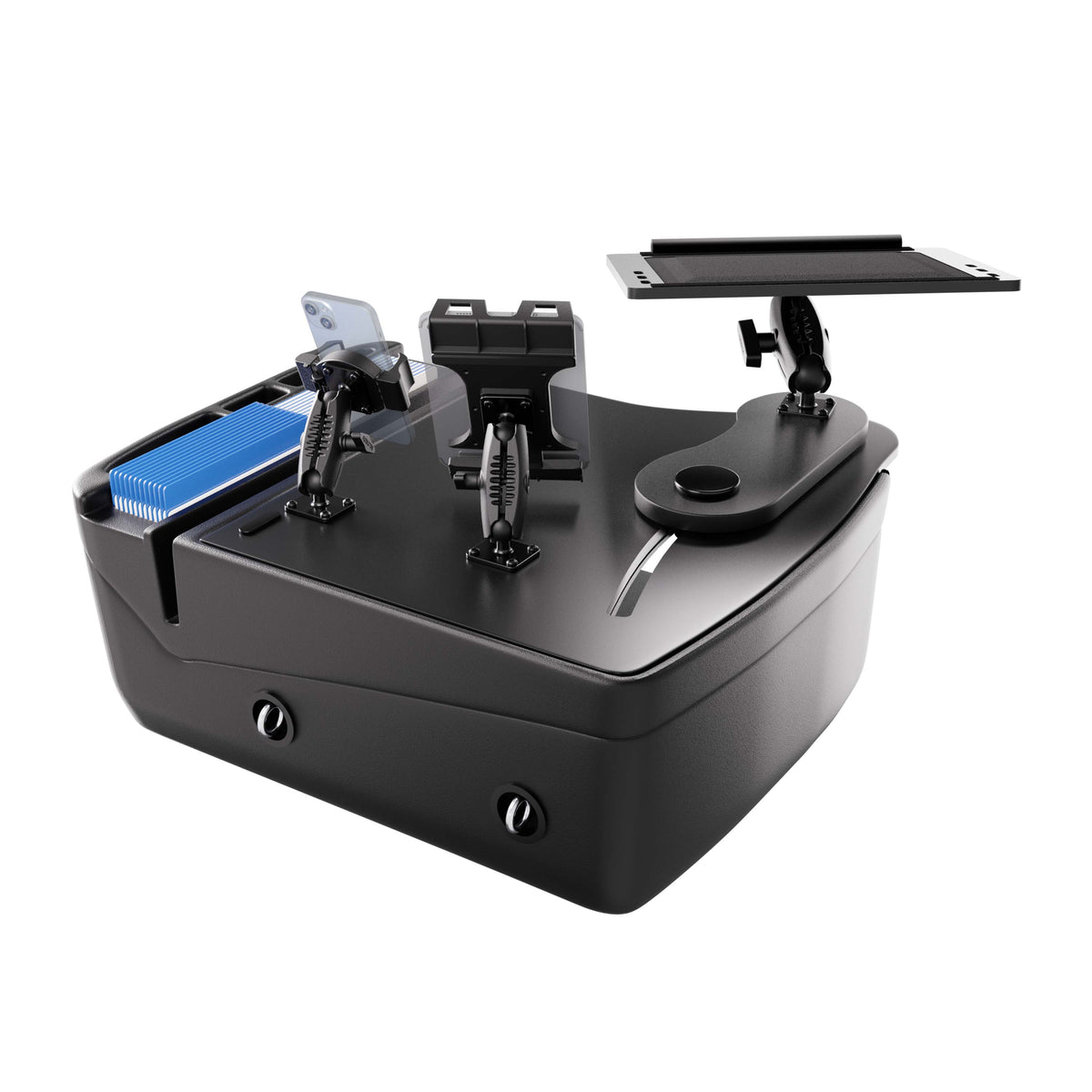 Arkon AUEXRD01T6RVPT AutoExec zwart; apparaten en opbergspullen niet inbegrepen
