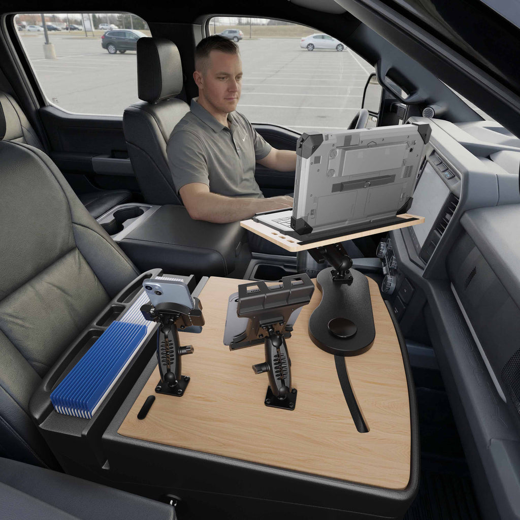 Arkon AUEXRD01T6RVPT AutoExec naturel; apparaten en opbergspullen niet inbegrepen