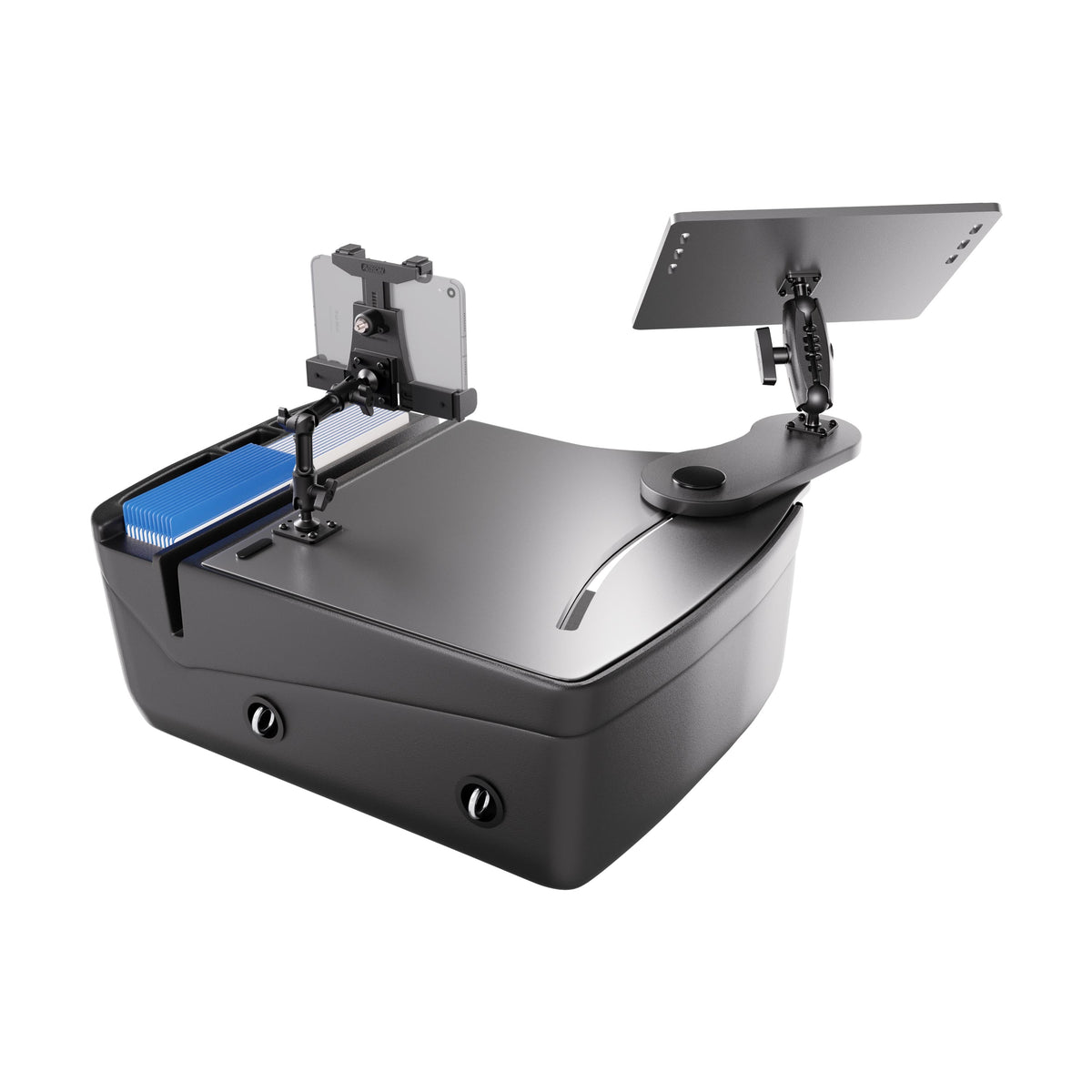 Arkon AUEXRD01TAB506AMPS AutoExec grijs; apparaten en opbergspullen niet inbegrepen