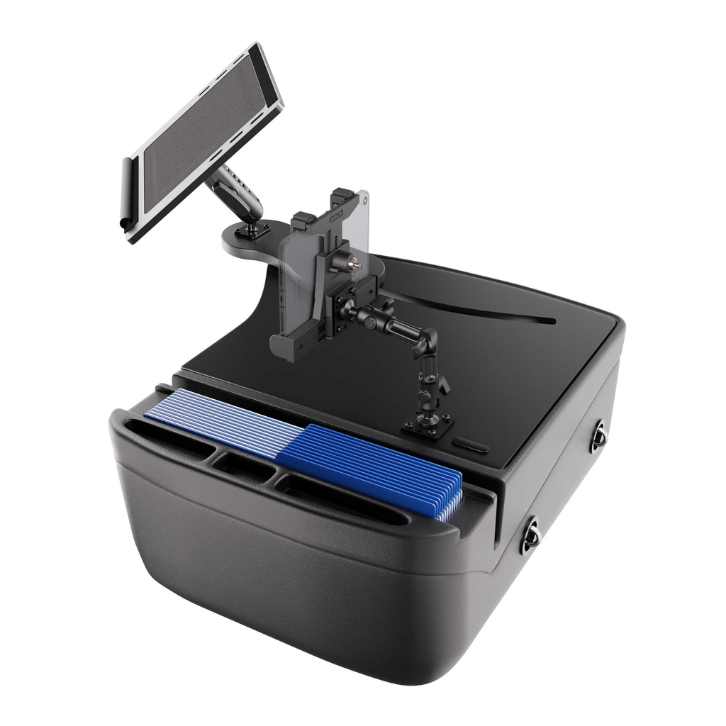 Arkon AUEXRD01TAB506AMPS AutoExec zwart; apparaten en opbergspullen niet inbegrepen