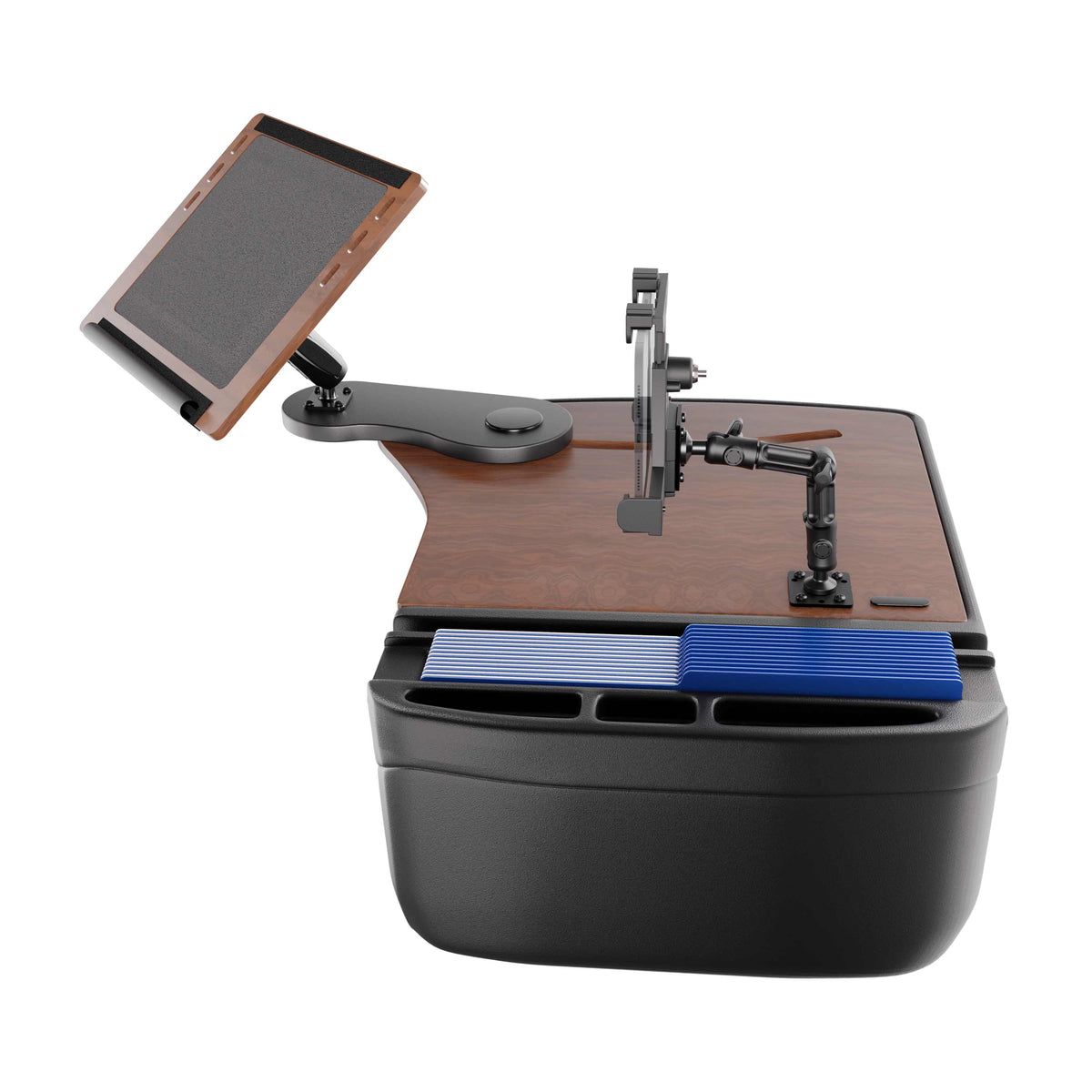 Arkon AUEXRD01TAB506AMPS AutoExec mahonie; apparaten en opbergspullen niet inbegrepen