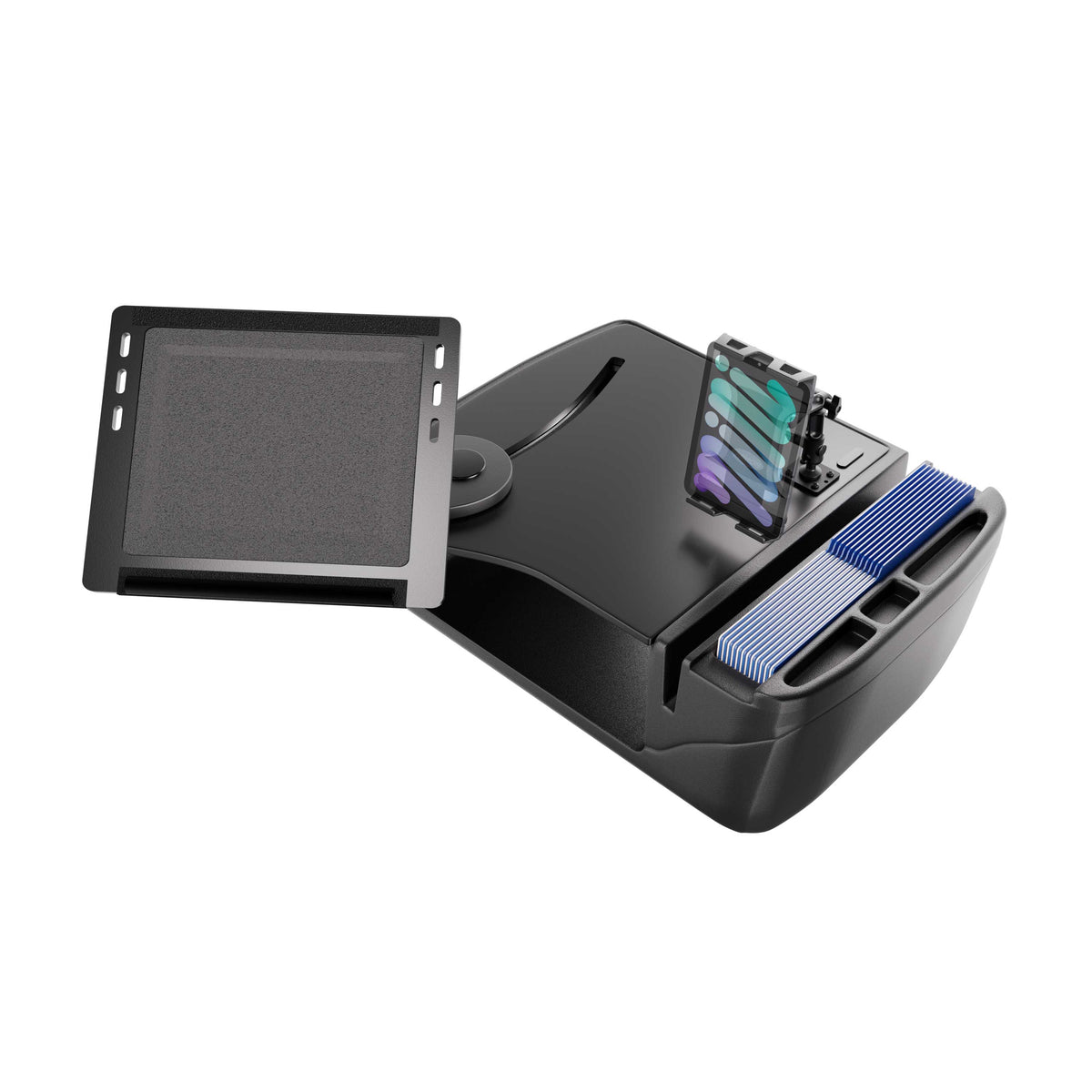 Arkon AUEXRD01TAB808 AutoExec zwart; apparaten en opbergspullen niet inbegrepen