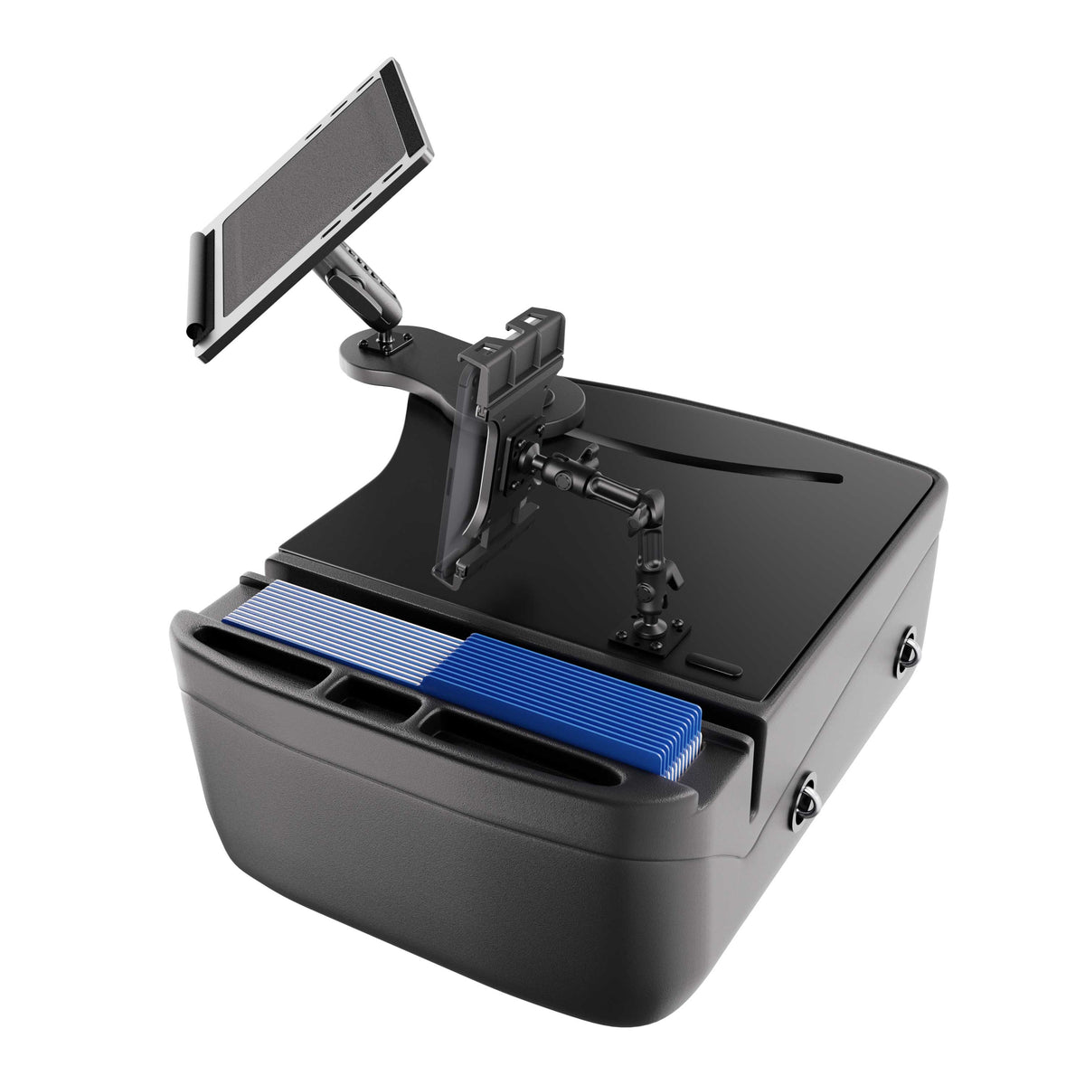 Arkon AUEXRD01TAB808 AutoExec zwart; apparaten en opbergspullen niet inbegrepen
