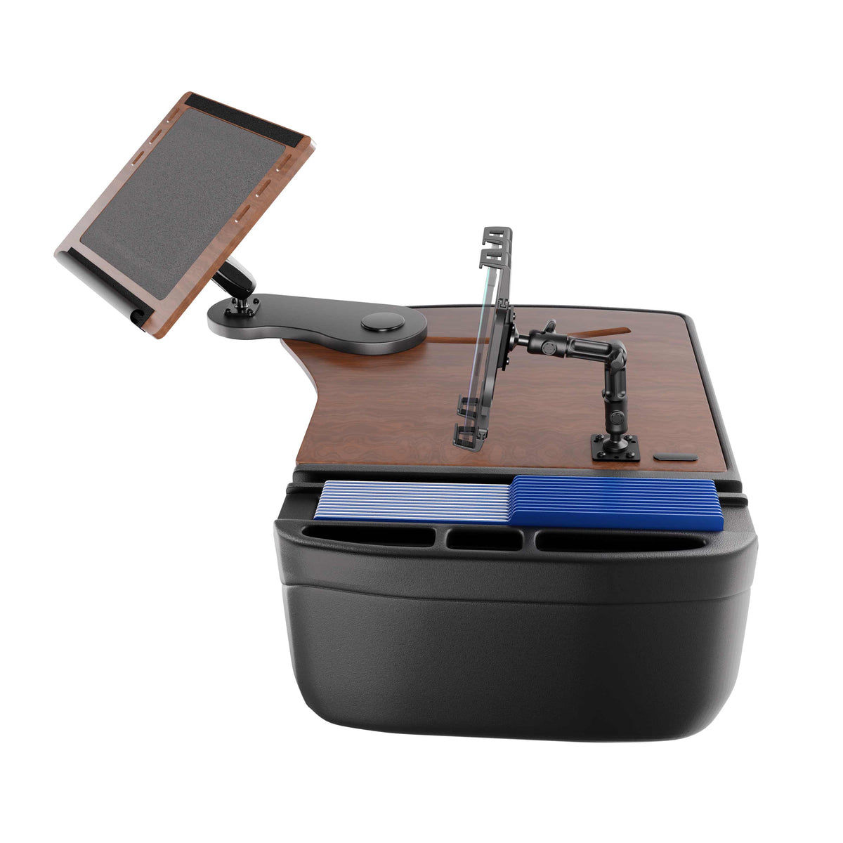 Arkon AUEXRD01TAB808 AutoExec mahonie; apparaten en opbergspullen niet inbegrepen