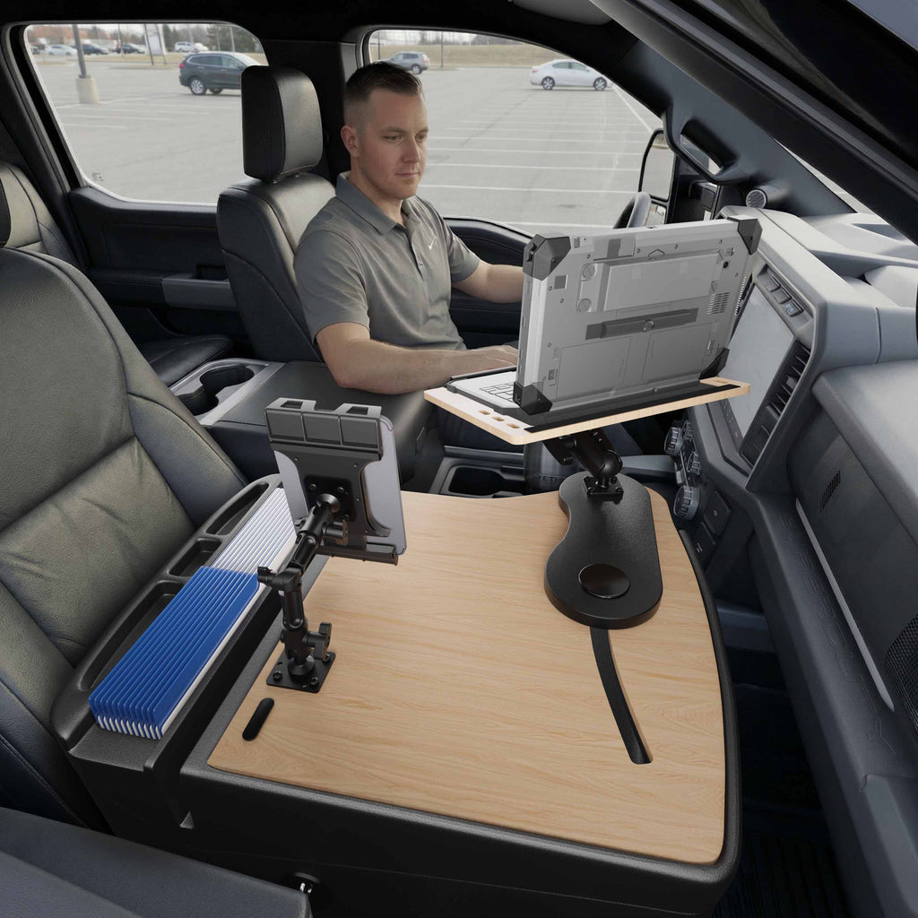 Arkon AUEXRD01TAB808 AutoExec naturel; apparaten en opbergspullen niet inbegrepen