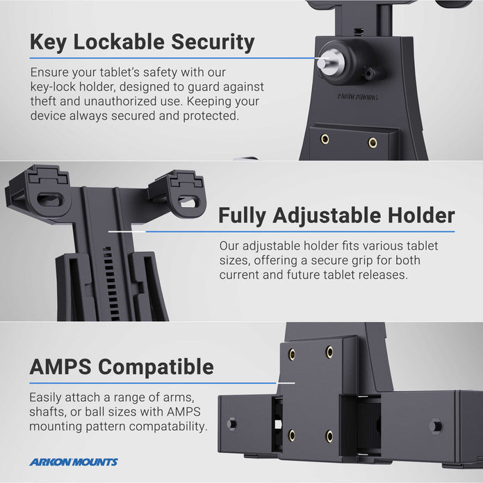 Arkon FLRM38TAB5 houder- of montagedetail; toestel en andere apparatuur niet inbegrepen