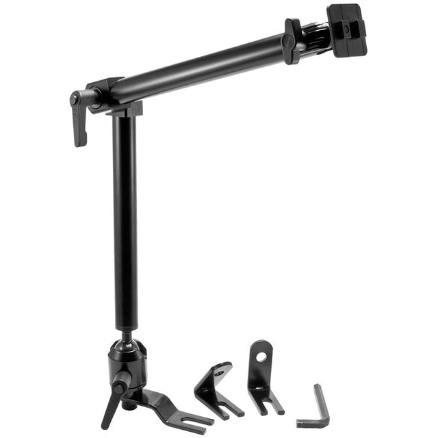 Arkon HD001 stoelrailmontage met Dual-T-kop en bevestigingsbeugels