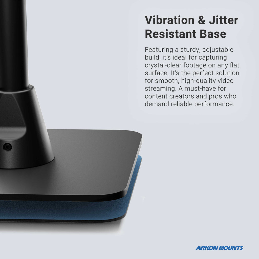 Arkon HD8MGS Creator-standaard detail of gebruiksvoorbeeld; toestellen en overige apparatuur niet inbegrepen