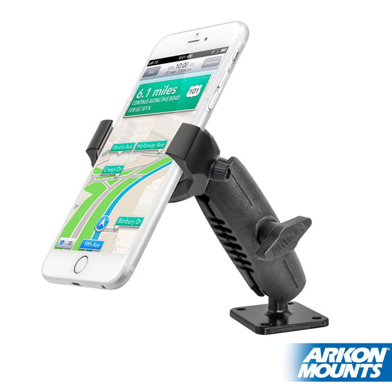 Arkon KNRM2XAMPSMET houder- of montagedetail; toestel en andere apparatuur niet inbegrepen