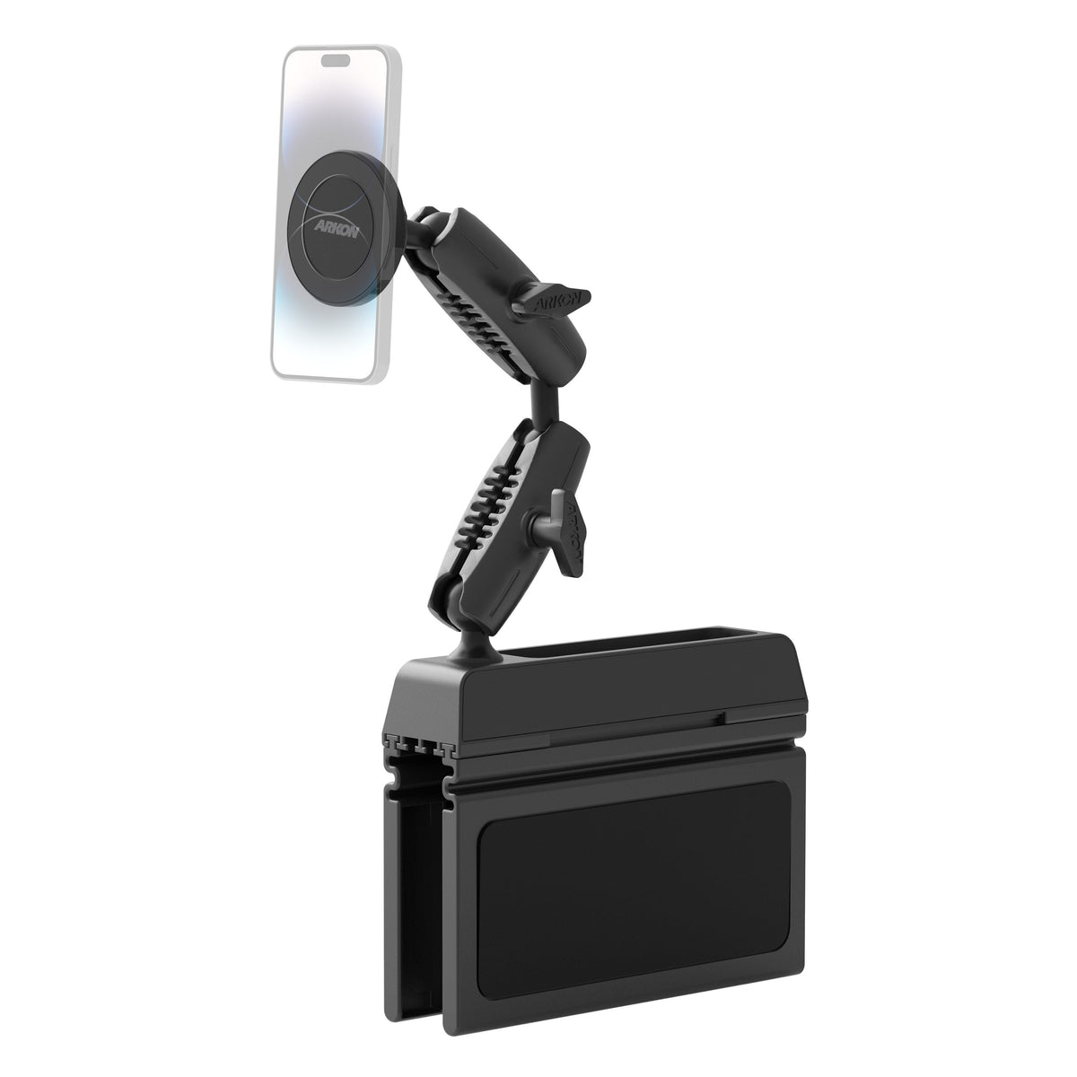 Arkon MGSSEATMT2R houder met montage; afgebeeld toestel niet inbegrepen