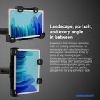 Arkon TAB005KL – voorbeeld van horizontaal en verticaal gebruik – artikel 92220195
