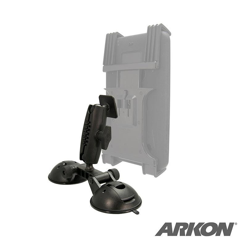 Arkon RM2X802T detail of montagevoorbeeld; overige apparatuur niet inbegrepen