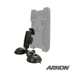 Arkon RM2X802T detail of montagevoorbeeld; overige apparatuur niet inbegrepen