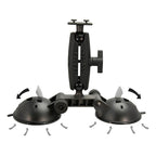 Arkon RM2X802T detail of montagevoorbeeld; overige apparatuur niet inbegrepen