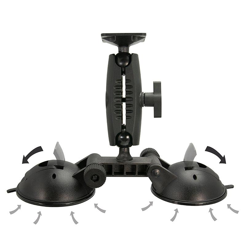 Arkon RM2X80AMPS detail of toepassing; toestel en overige apparatuur niet inbegrepen