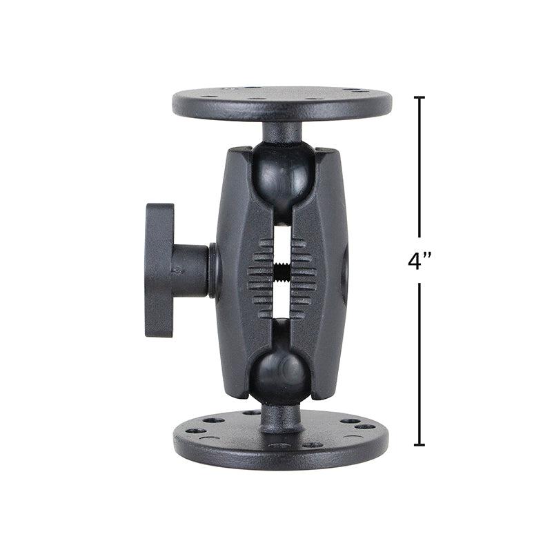 Arkon RMS2XCMAMPS detail of montagevoorbeeld; overige apparatuur niet inbegrepen