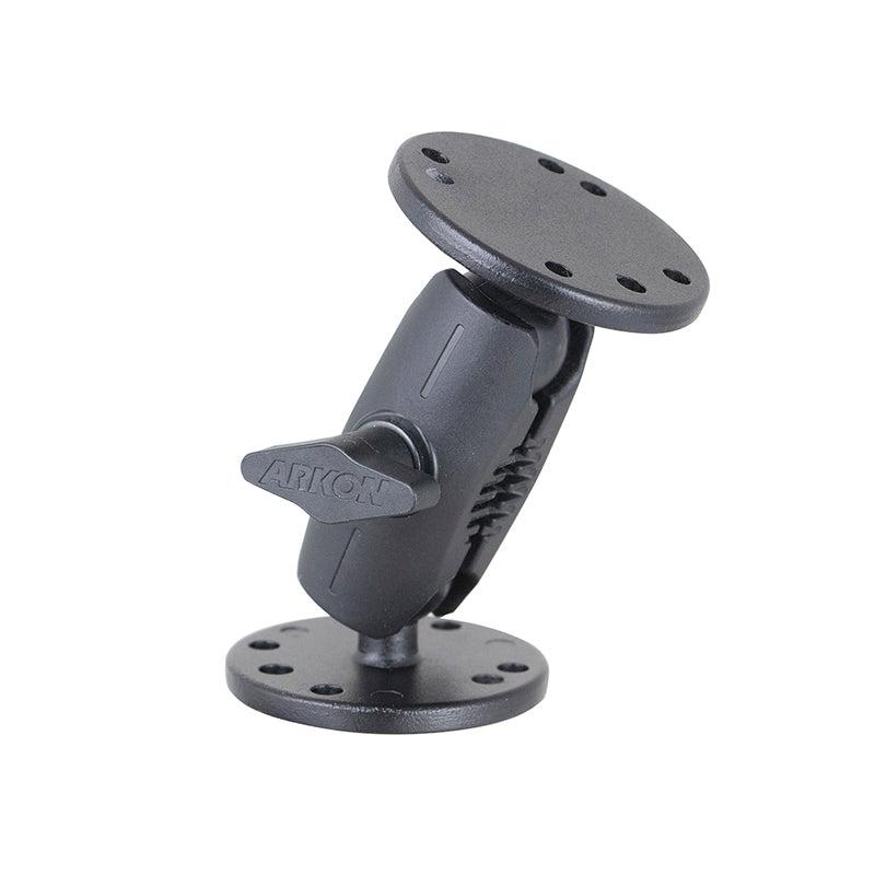 Arkon RMS2XCMAMPS detail of montagevoorbeeld; overige apparatuur niet inbegrepen