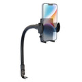Arkon Mega Grip stoelrailserie 18 inch uitvoering met telefoonvoorbeeld; telefoon niet inbegrepen