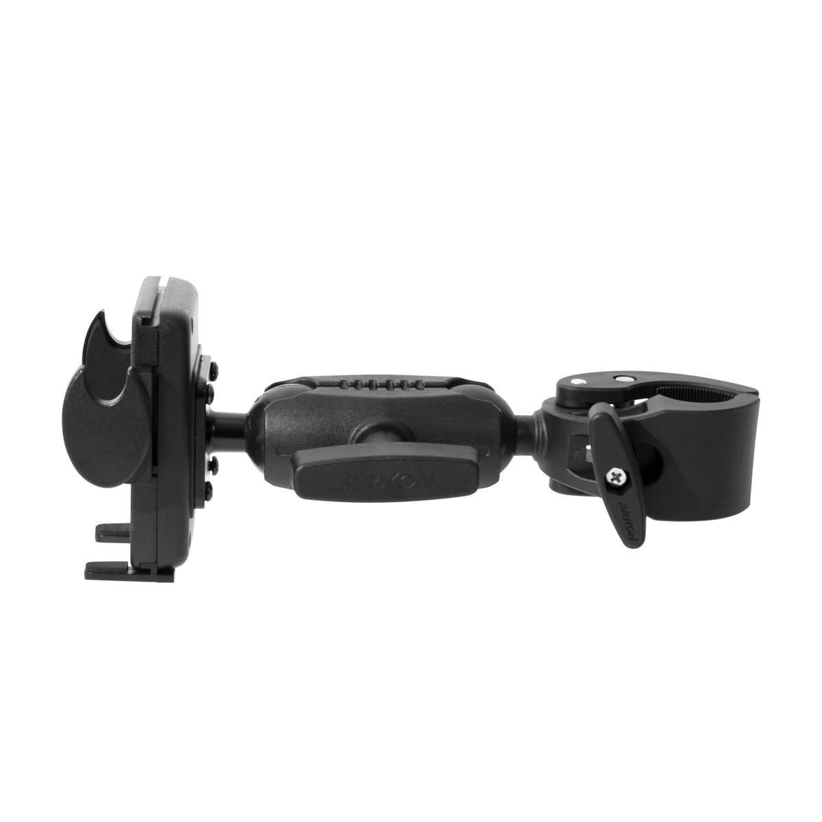 Arkon Mega Grip klemhouder montagedetail of gebruiksvoorbeeld; toestel niet inbegrepen