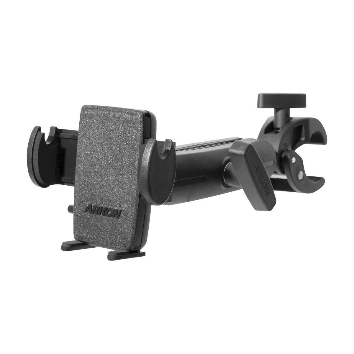 Arkon Mega Grip klemhouder montagedetail of gebruiksvoorbeeld; toestel niet inbegrepen