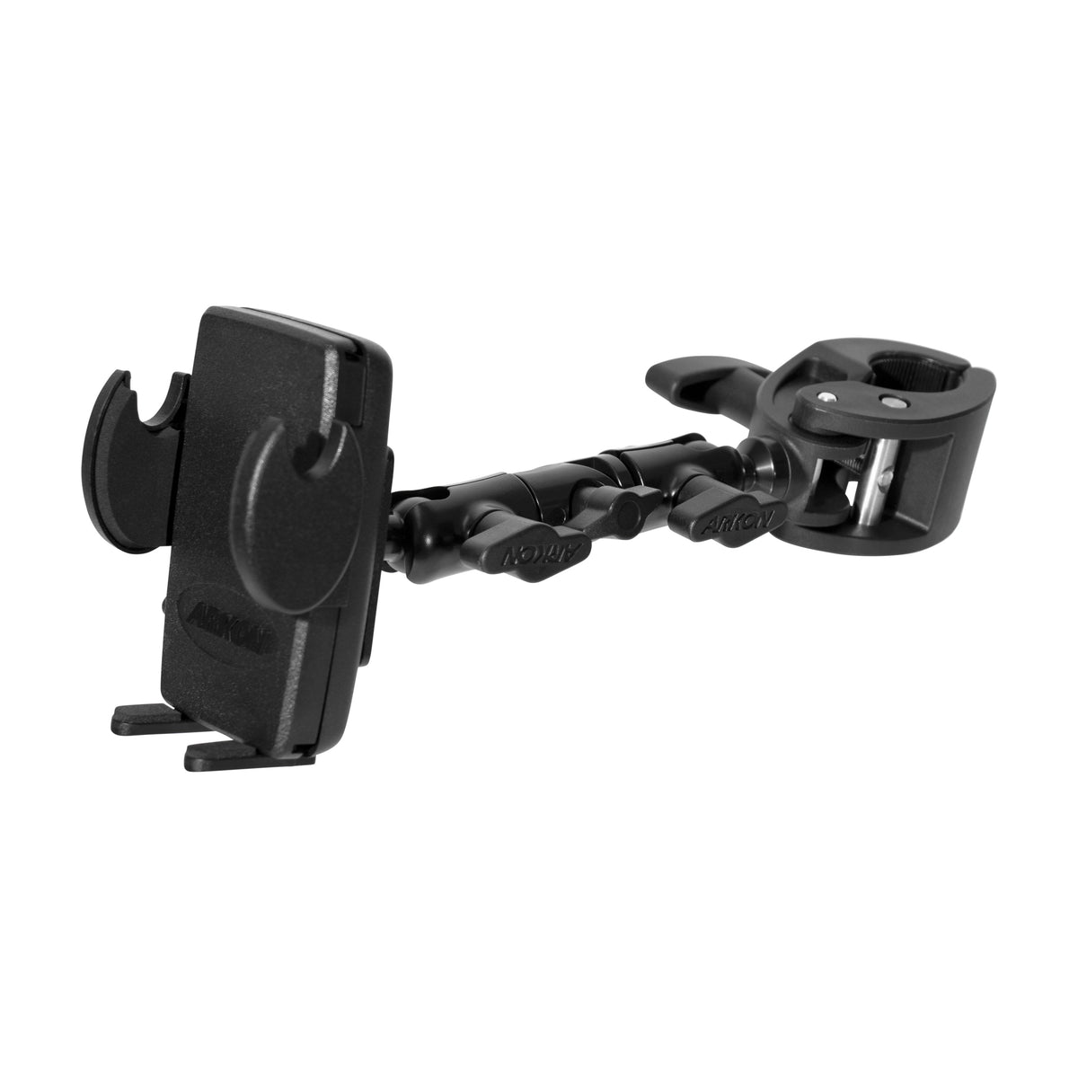 Arkon MegaGrip klemarm houder met montage; afgebeeld toestel niet inbegrepen