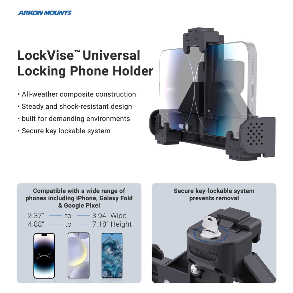 Arkon SM9SPHD detail of toepassing; overige apparatuur niet inbegrepen