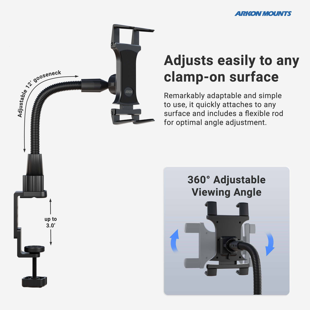 Arkon TAB086-12 houder- of montagedetail; toestel en andere apparatuur niet inbegrepen