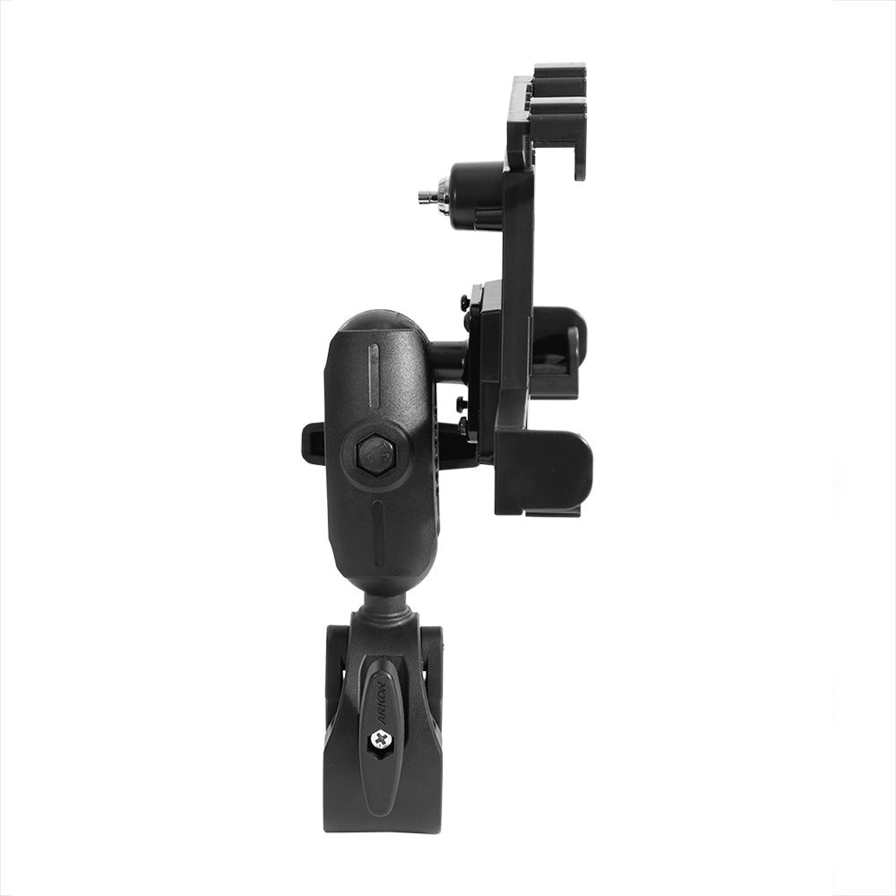 Arkon LockVise klemhouder 38 mm detail of gebruiksvoorbeeld; tablet niet inbegrepen