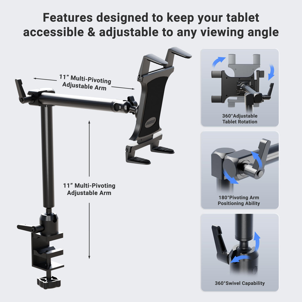 Arkon TAB802 houder- of montagedetail; toestel en andere apparatuur niet inbegrepen