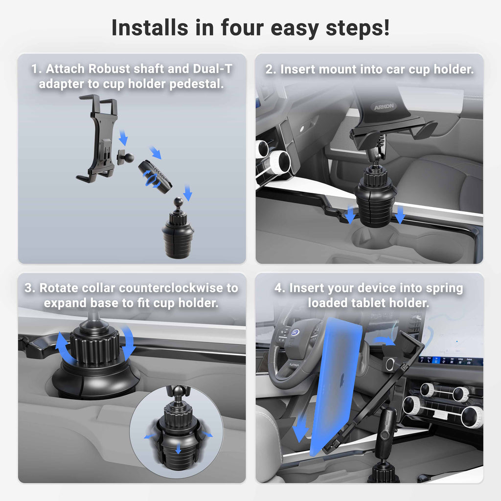 Arkon TABRM023 houder- of montagedetail; toestel en andere apparatuur niet inbegrepen