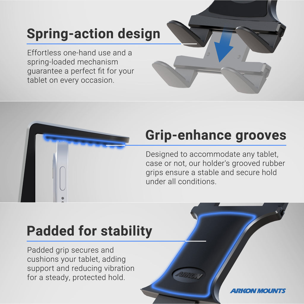 Arkon TABRMTRI detail of toepassing; toestellen en overige apparatuur niet inbegrepen