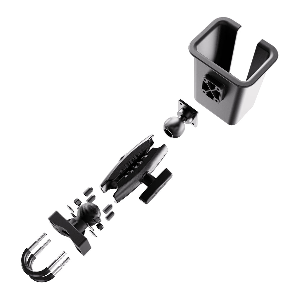 Arkon UB138MM5RBHLSXL overzicht van de losse onderdelen van de montage