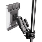 Arkon UB138MM5RBT006 montagevoorbeeld aan buis; toestel en buis niet inbegrepen