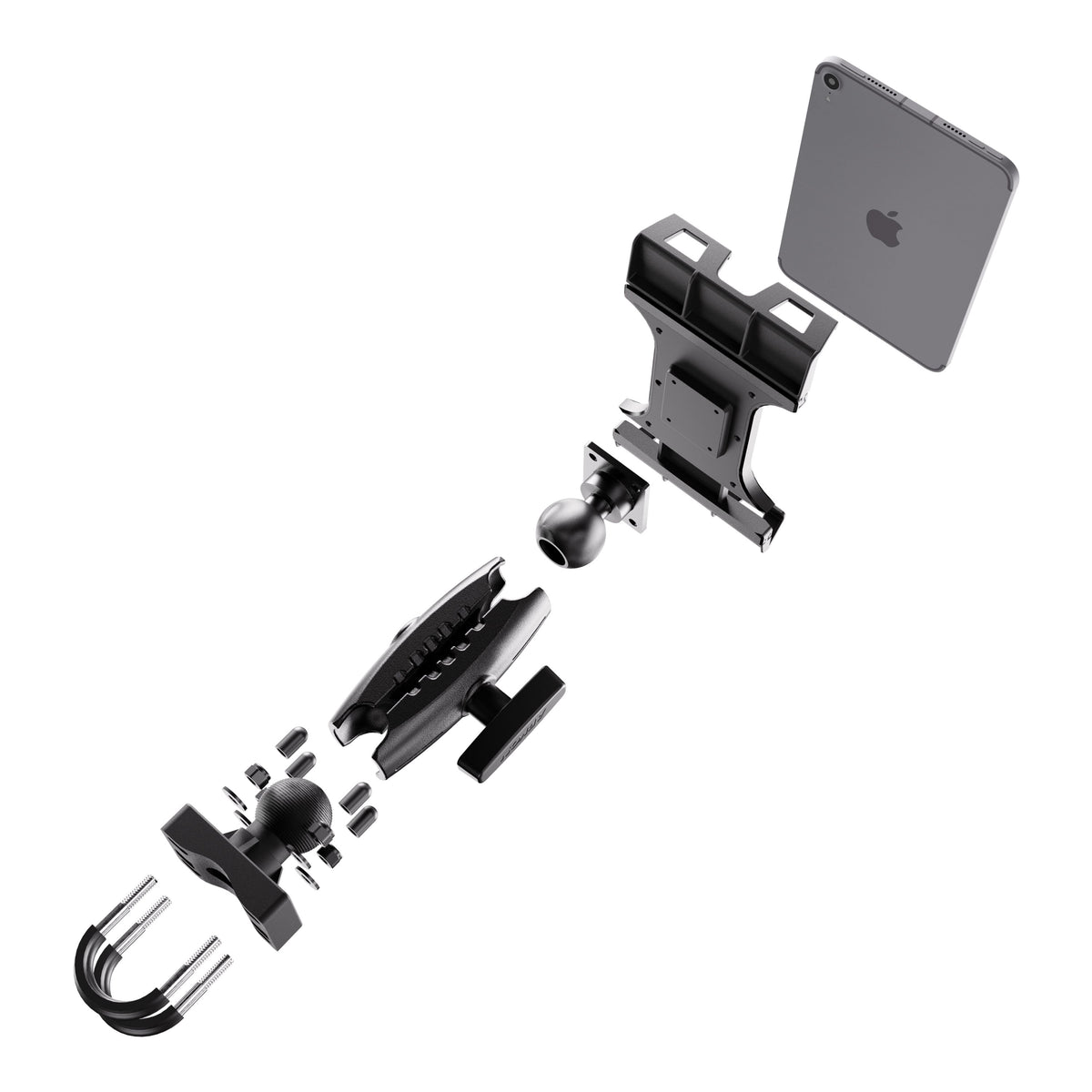 Arkon UB138MM5RBT006 overzicht van de losse onderdelen van de montage