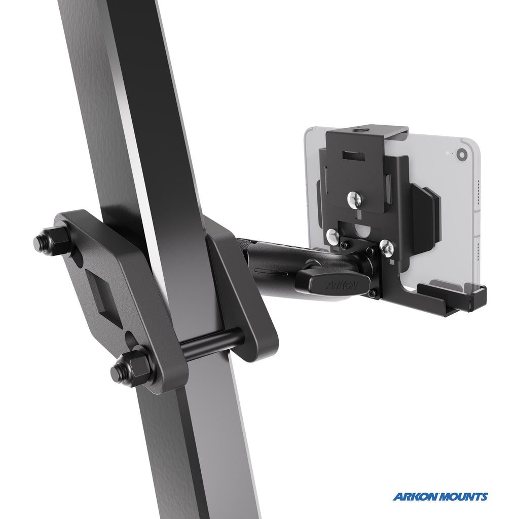 Arkon XMSFL38RM5TAB4 montage aan beschermreling; toestel en reling niet inbegrepen