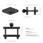 Arkon XMSFL38RM5TAB5 componentdetail of tekening; geen totale montagemaat