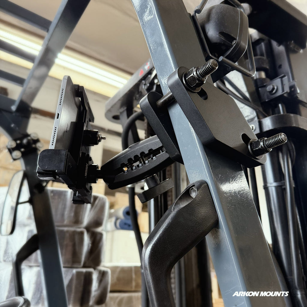 Arkon XMSFL38RM5TAB5 tweede praktijkvoorbeeld; toestel en heftruck niet inbegrepen
